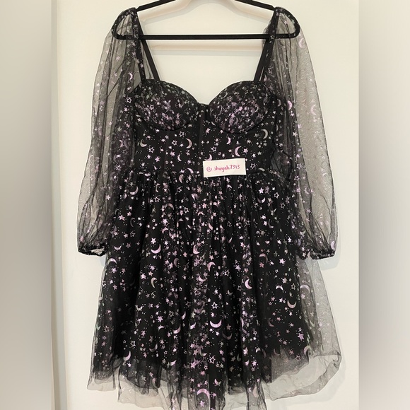 Ava Gowns Celestial Mini Dress - Picture 2 of 6